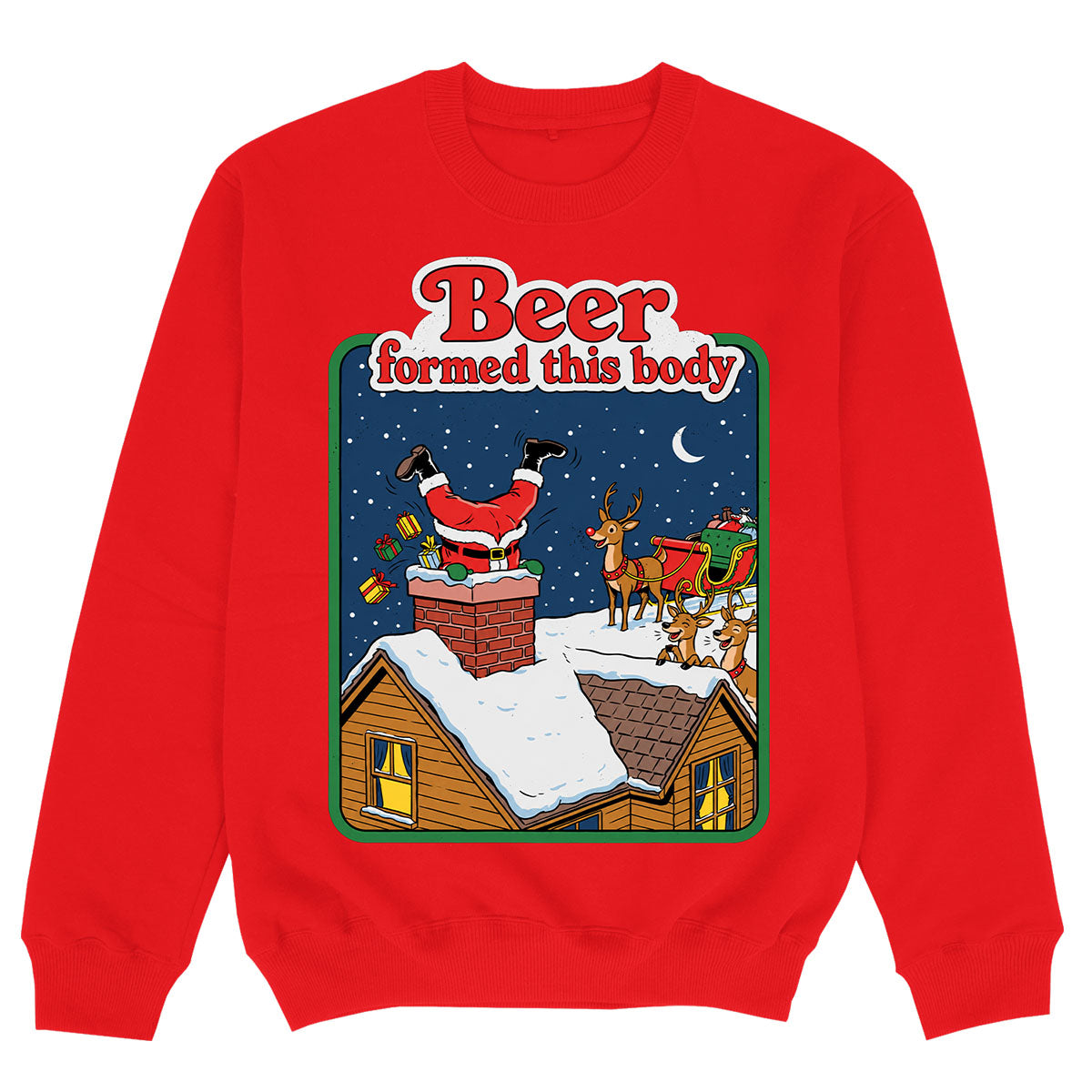 BEER FORMED THIS BODY - Premium Sweater