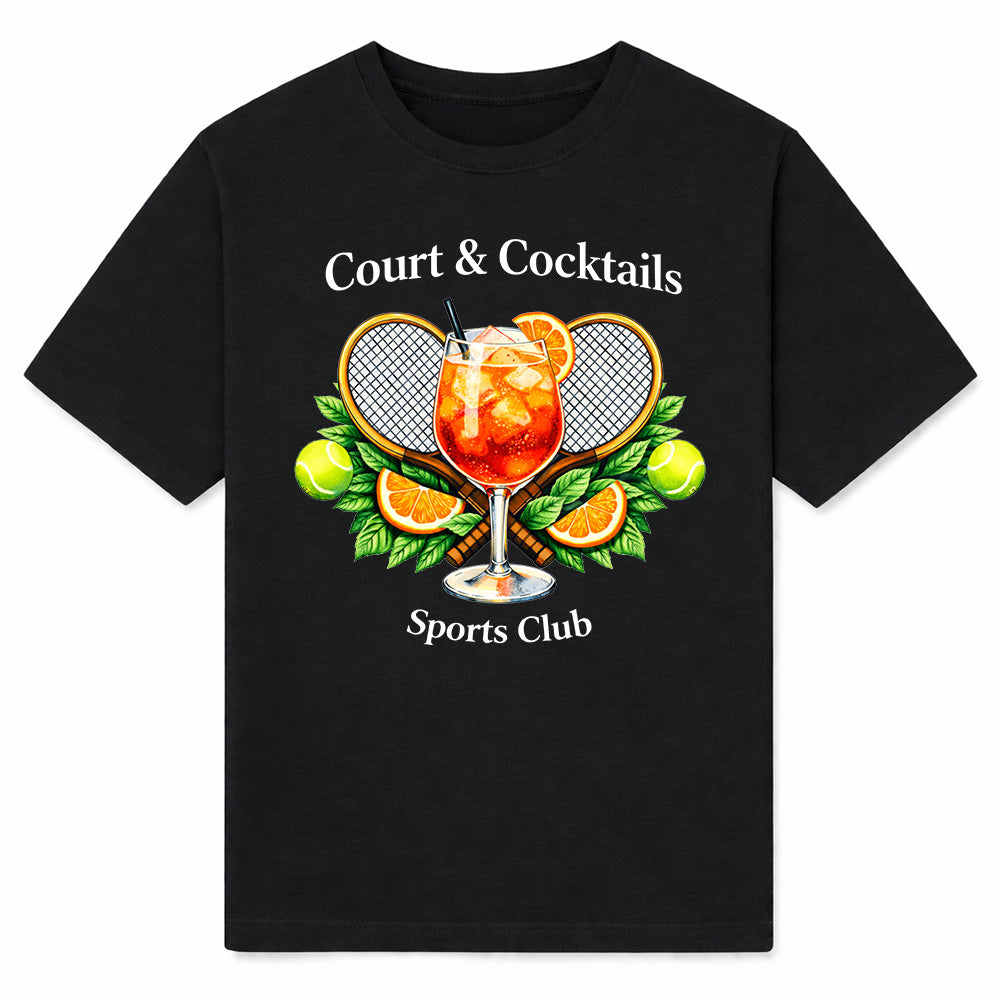 COURT & COCKTAILS - Premium T-Shirt Unisex