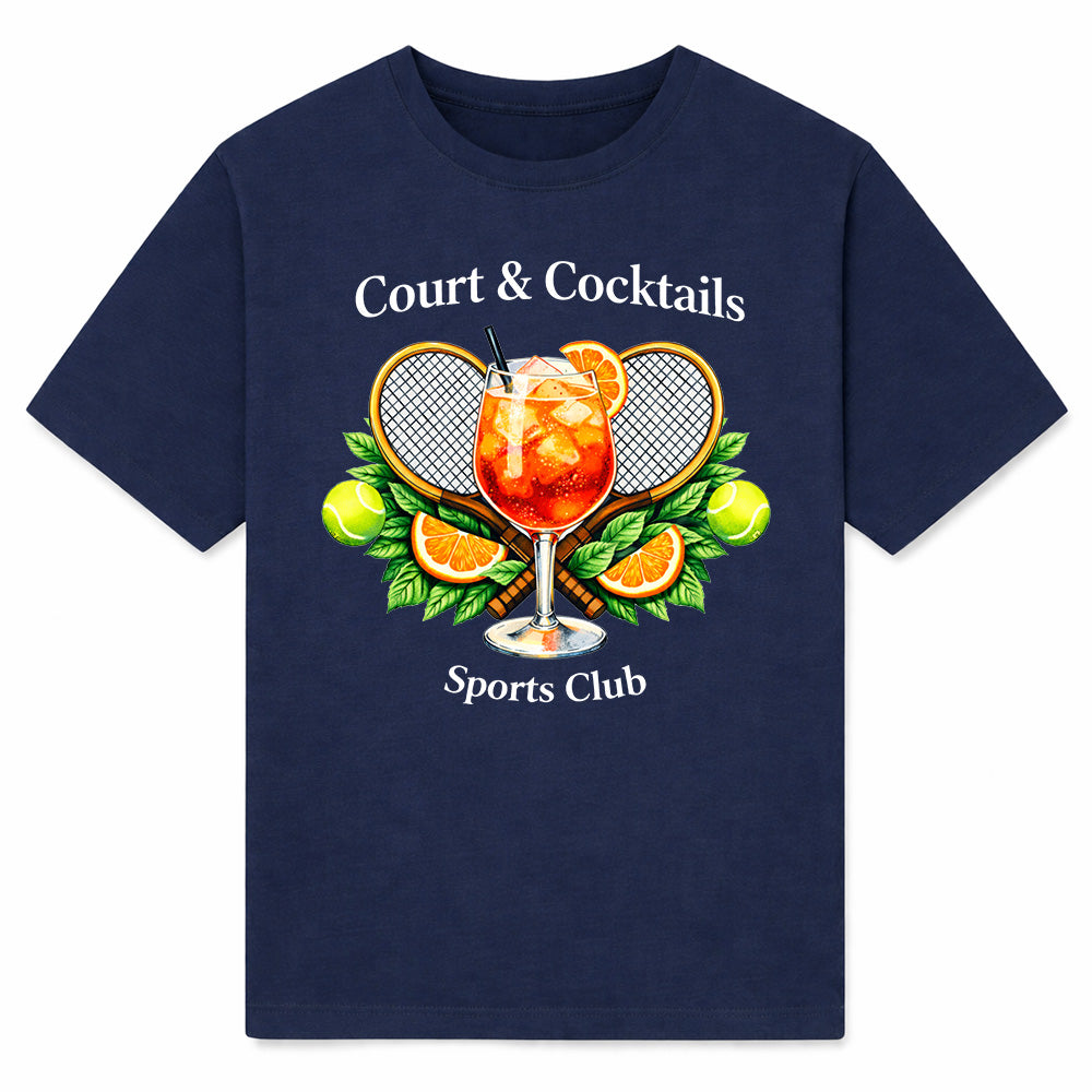 COURT & COCKTAILS - Premium T-Shirt Unisex