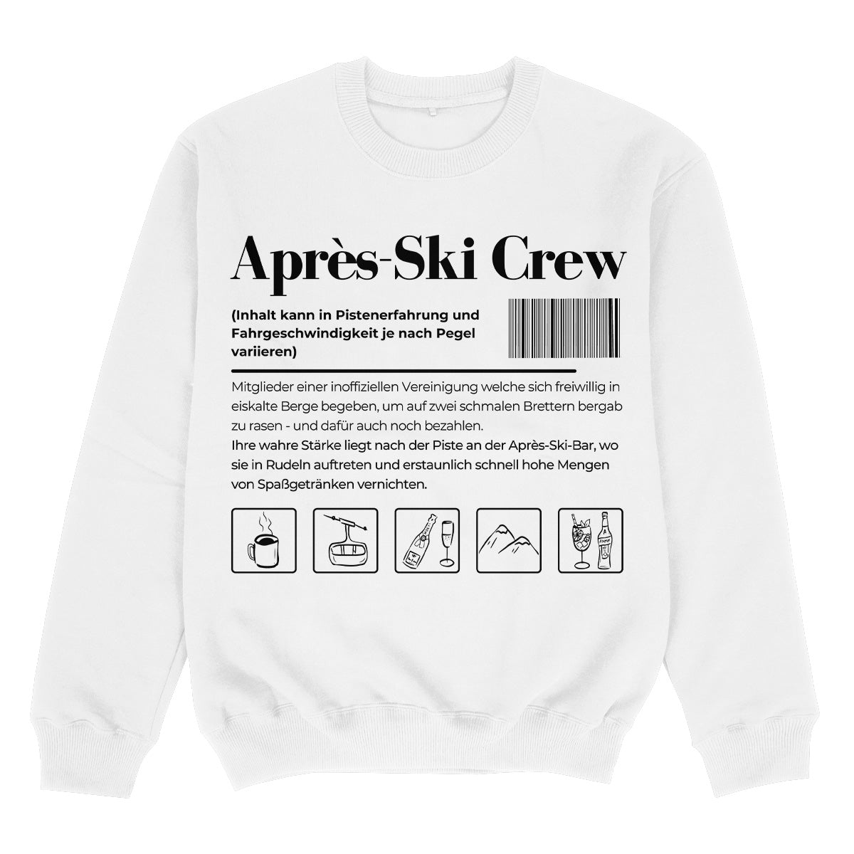 APRES-SKI CREW - Premium Sweater