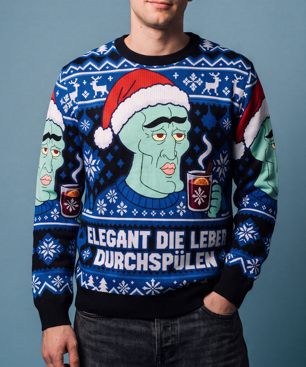 ELEGANT DIE LEBER DURCHGESPÜLT - Sudadera navideña Signature