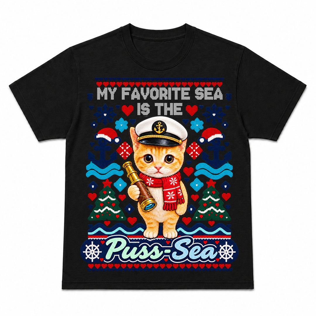 MY FAVORITE SEA - Camiseta Navideña