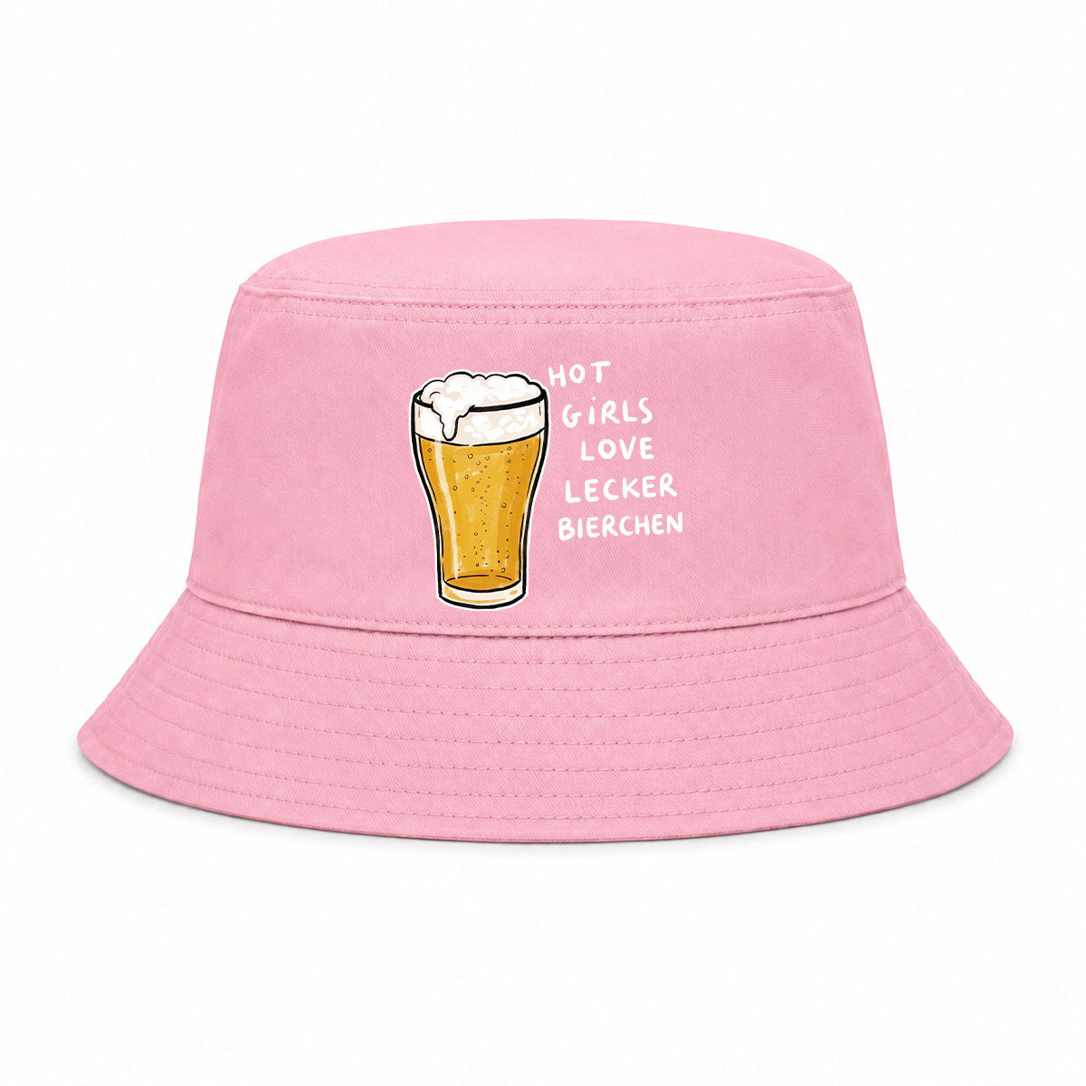 HOT GIRLS LOVE LECKER BIERCHEN - Bucket Hat