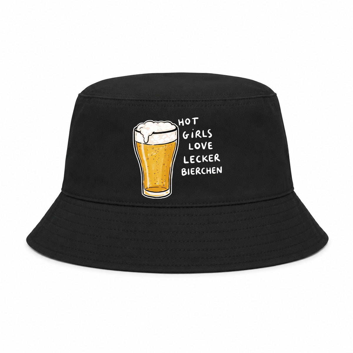 HOT GIRLS LOVE LECKER BIERCHEN - Bucket Hat