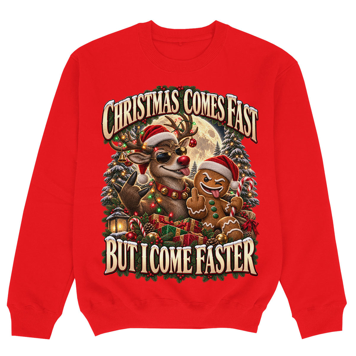 CHRISTMAS COMES FAST - Felpa Premium
