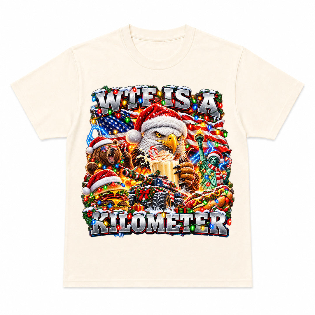 KILOMETER - T-Shirt Premium Unisexe