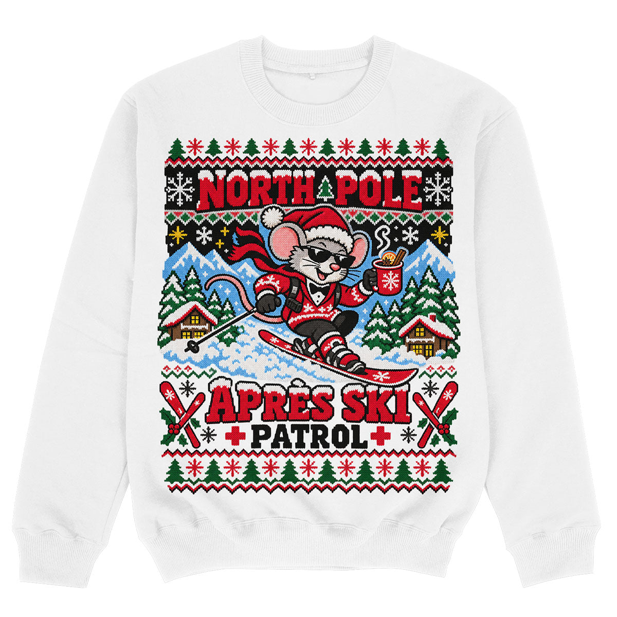 NORTH POLE APRES SKI PATROL - Sudadera Premium