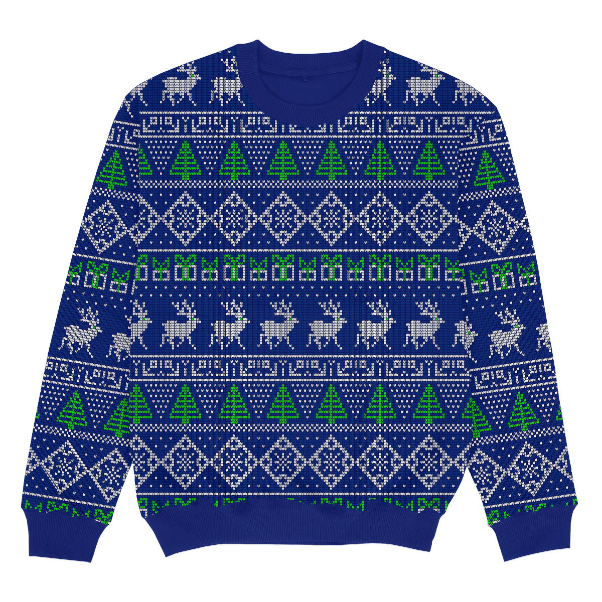 BLUE REINDEERS - Jersey Navideño Signature