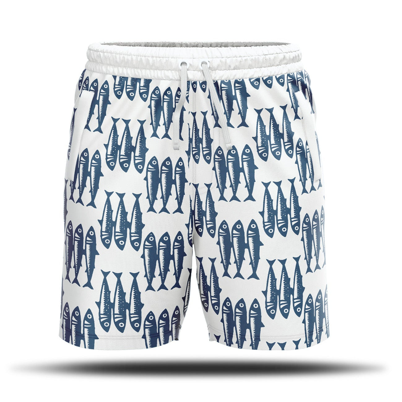 SARDINEN - Fullprint Badeshort