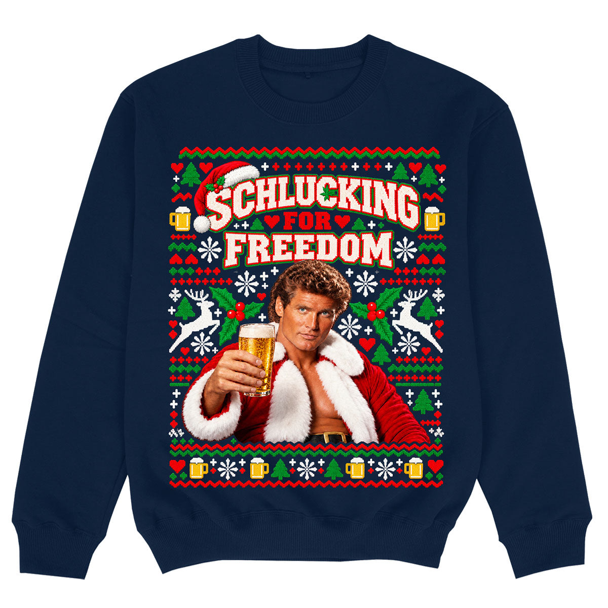 SCHLUCKING FOR FREEDOM - Premium Sweater
