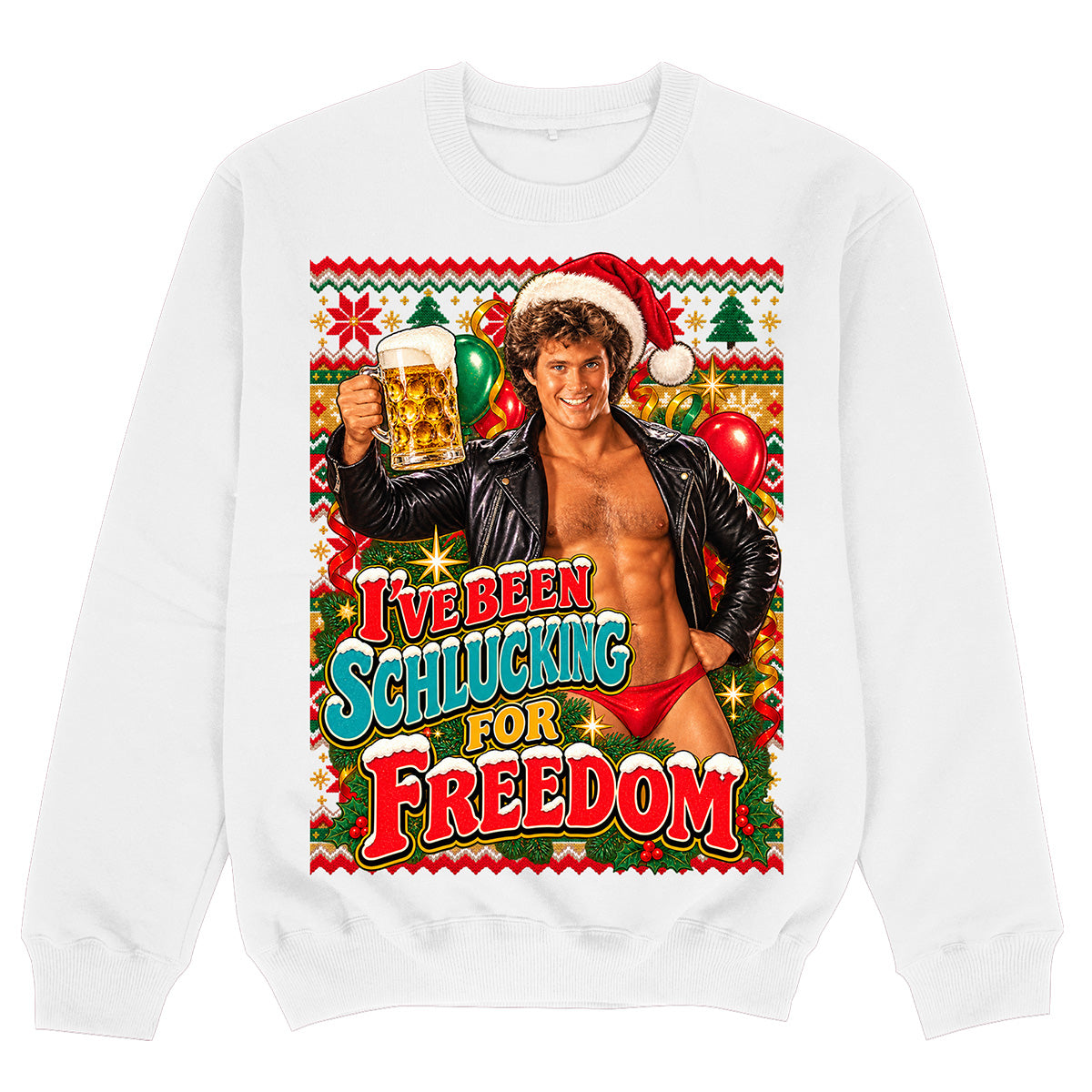 SCHLUCKING FOR FREEDOM - Sudadera Premium