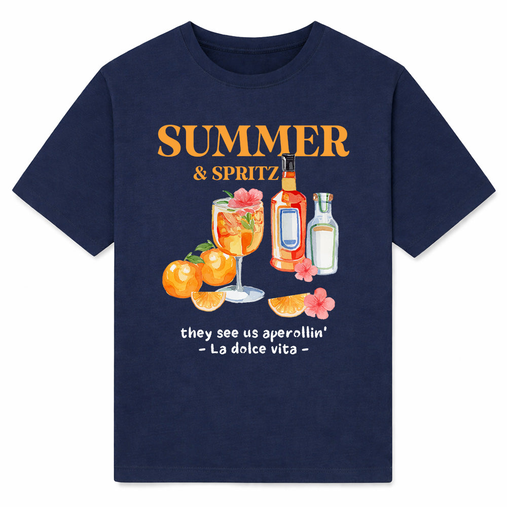 SUMMER & SPRITZ - Premium T-Shirt Unisex