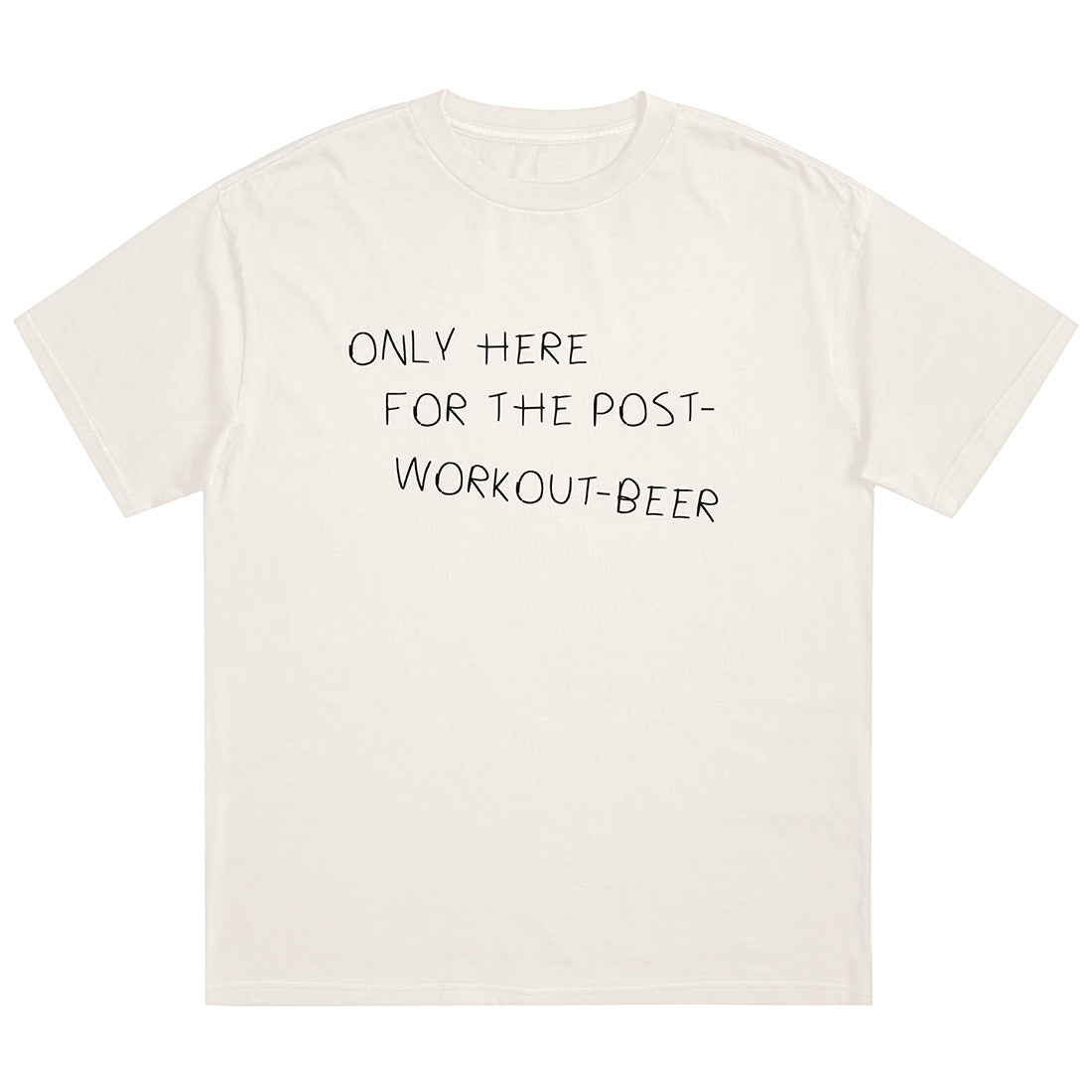 POST WORKOUT BEER - Premium Shirt Unisex