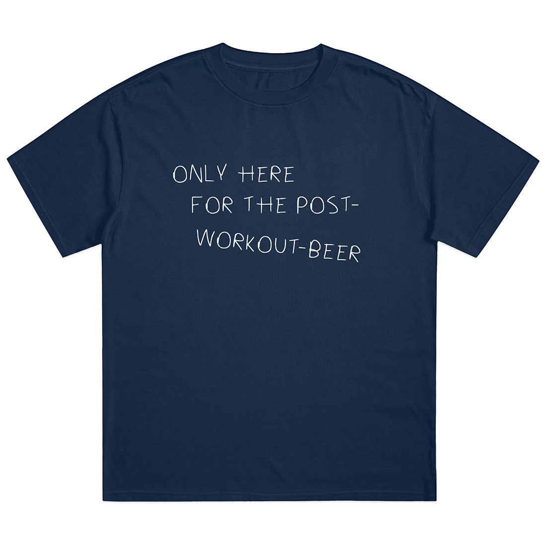 POST WORKOUT BEER - Premium Shirt Unisex